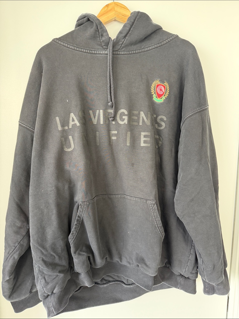Yeezy Season 5 Black Hoodie Size Large